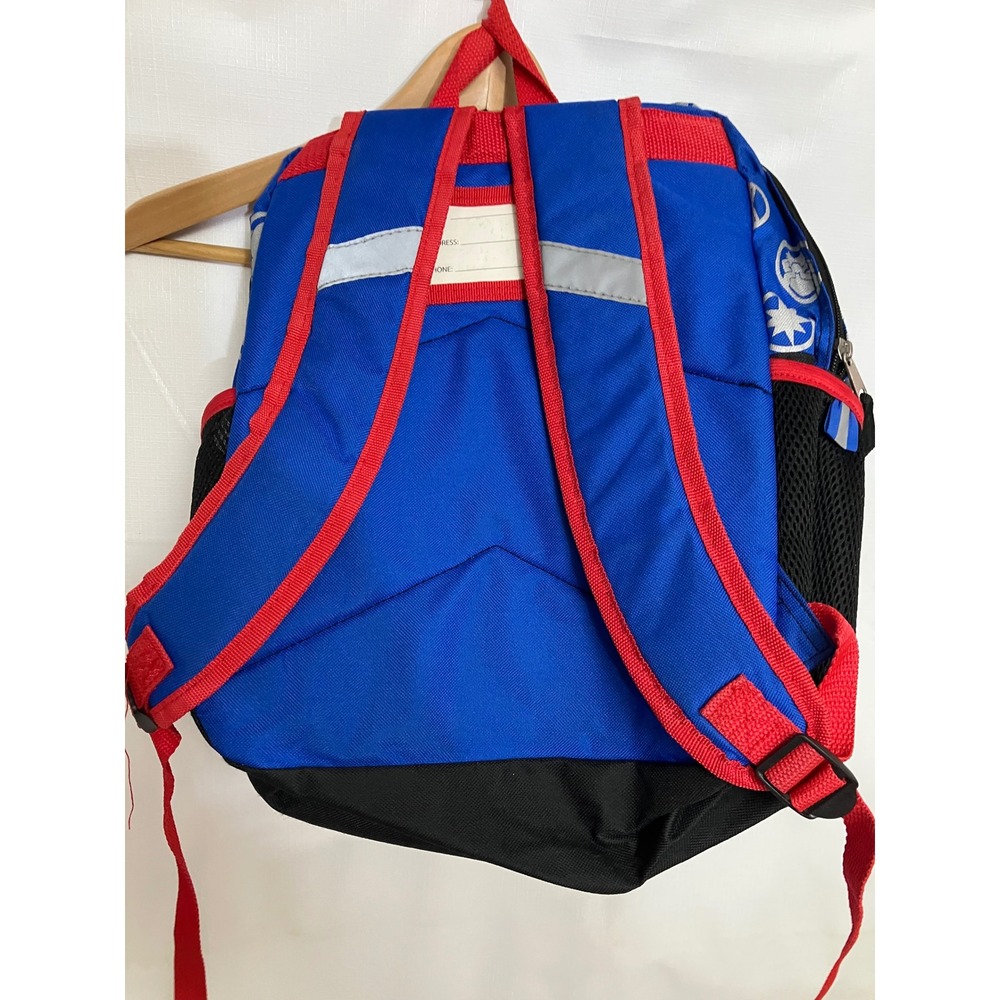 Marvel Avengers Backpack Boys OS Blue Excellent 3D Molded Superheroes School Bag - Picture 8 of 9